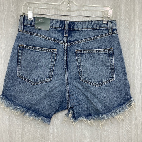 NWT   Wild Fable Highest Rise Ripped Shorts - Picture 2 of 4
